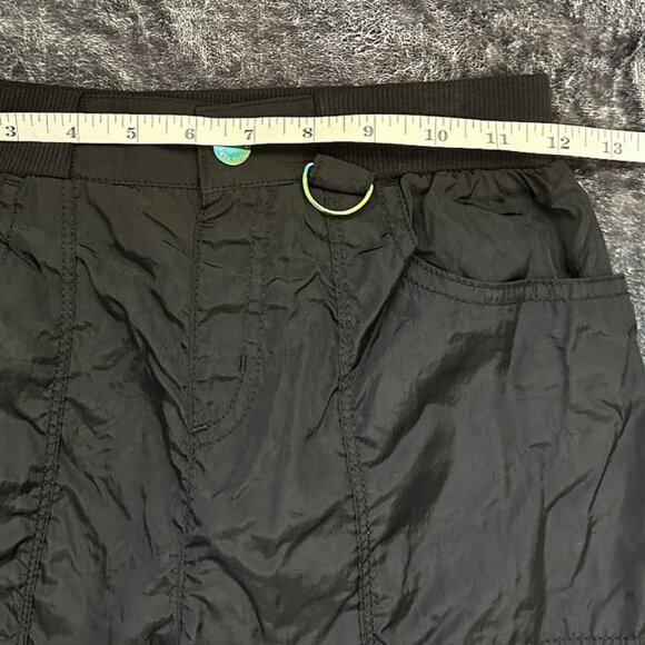 Justice Black Cargo Pants for Girls Size M (10) Adjustable Waist Utility Style - Picture 12 of 12